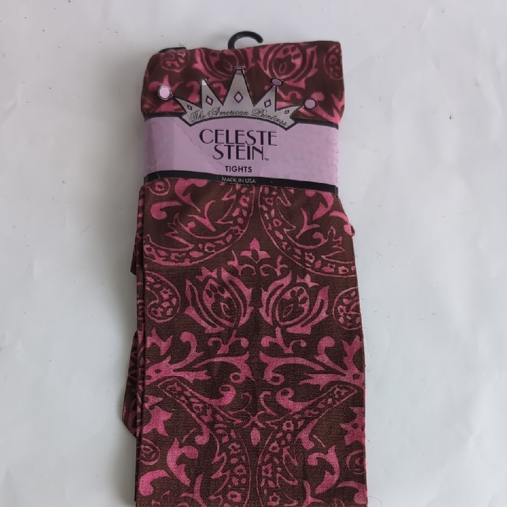 Stocking Diva Footed Tights By Celeste Stein American Printcess One Size